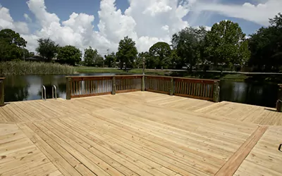 Wood Deck in Rockland County, NY